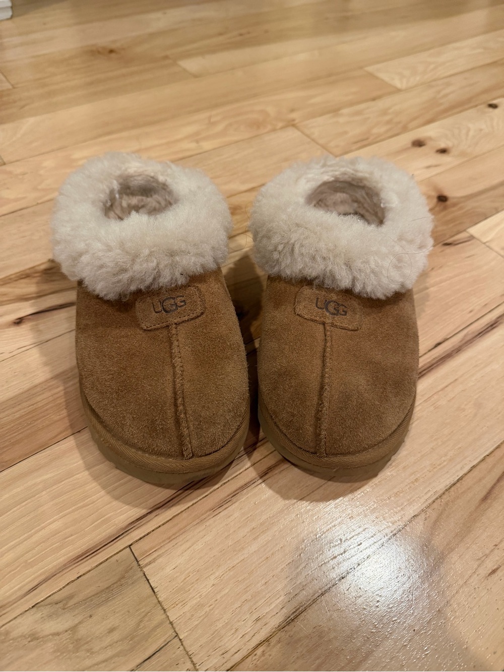 UGG Women's Tazzette slippers in the chestnut color - size 6!